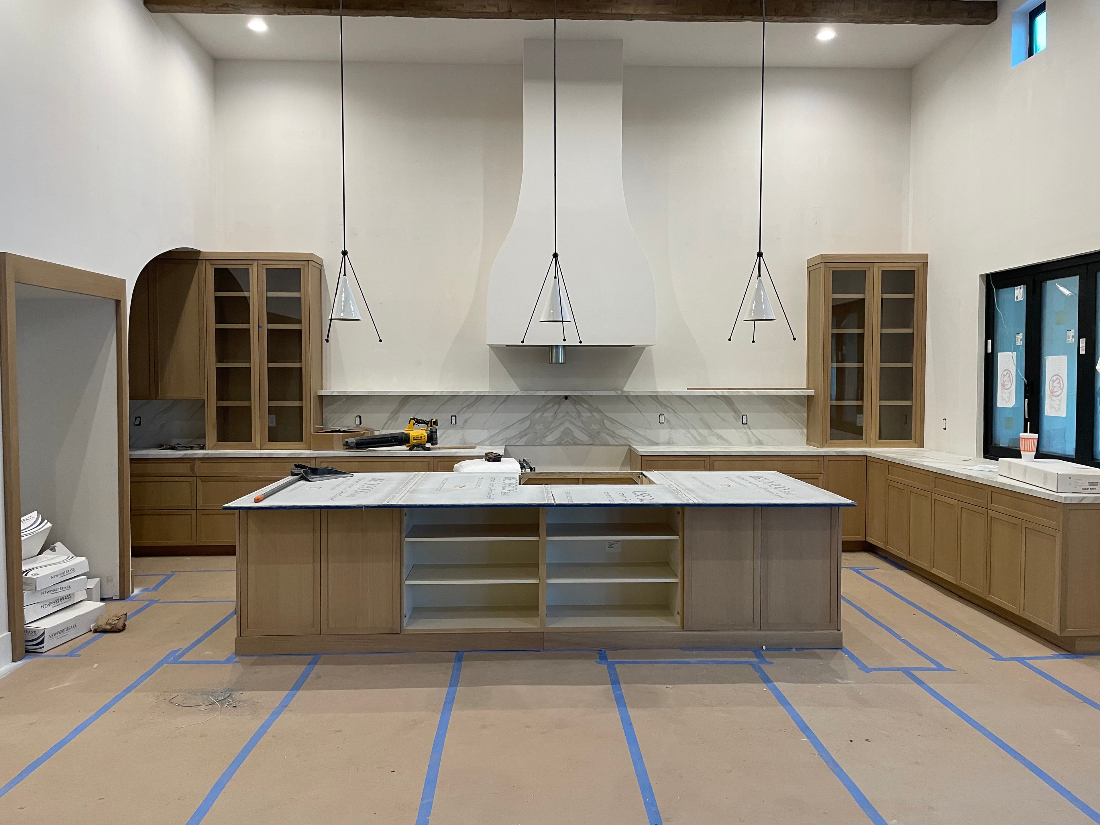 Kitchen remodel lighting