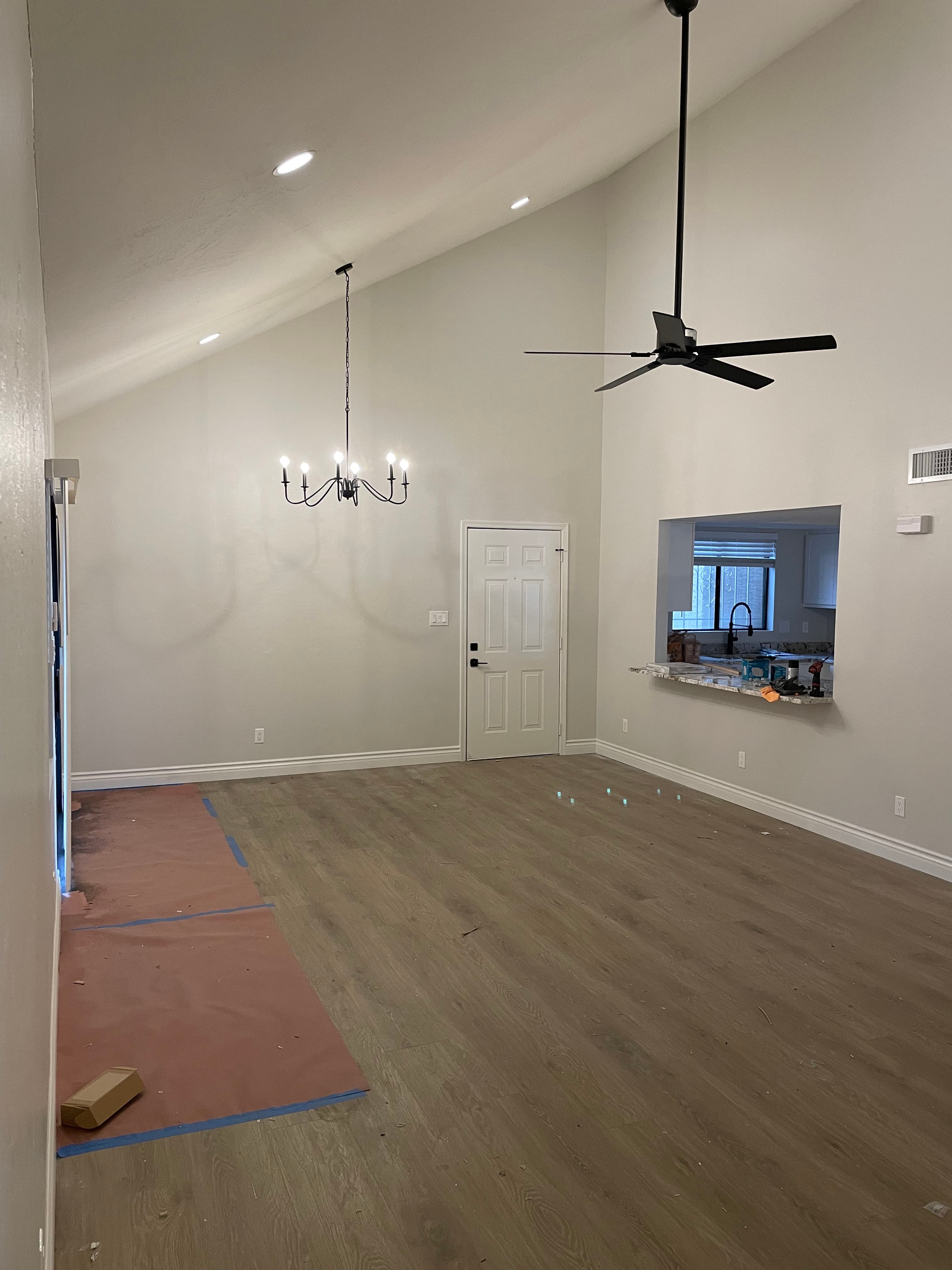Living room remodel wiring